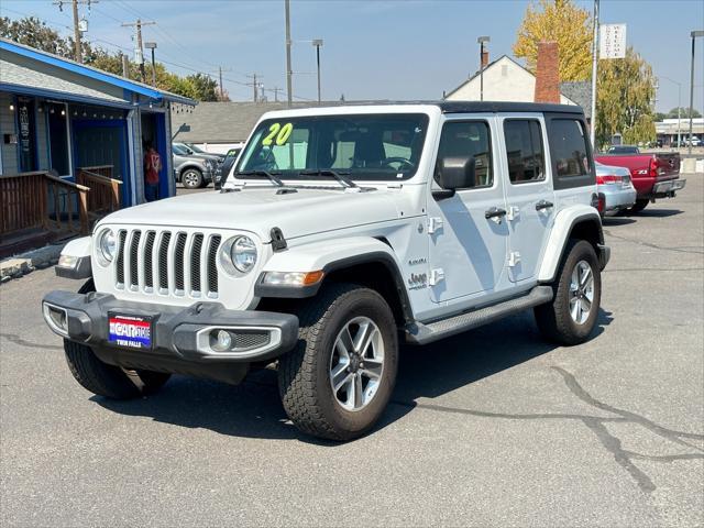 used 2020 Jeep Wrangler Unlimited car, priced at $32,899