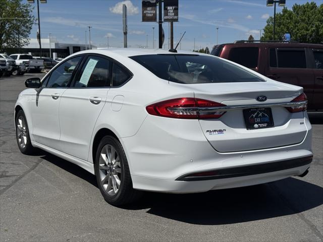 used 2017 Ford Fusion car, priced at $14,899