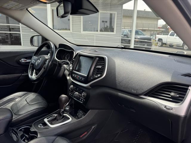 used 2014 Jeep Cherokee car, priced at $14,999