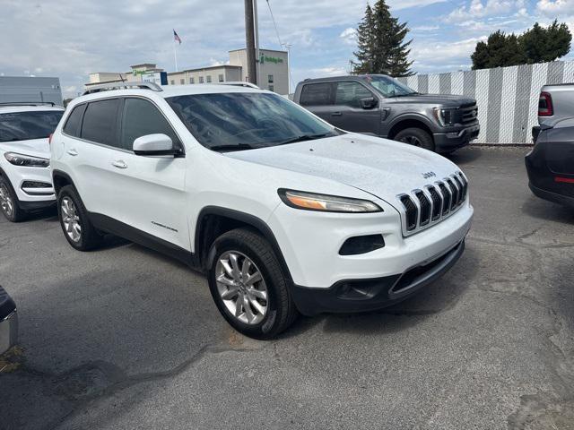 used 2015 Jeep Cherokee car, priced at $13,999