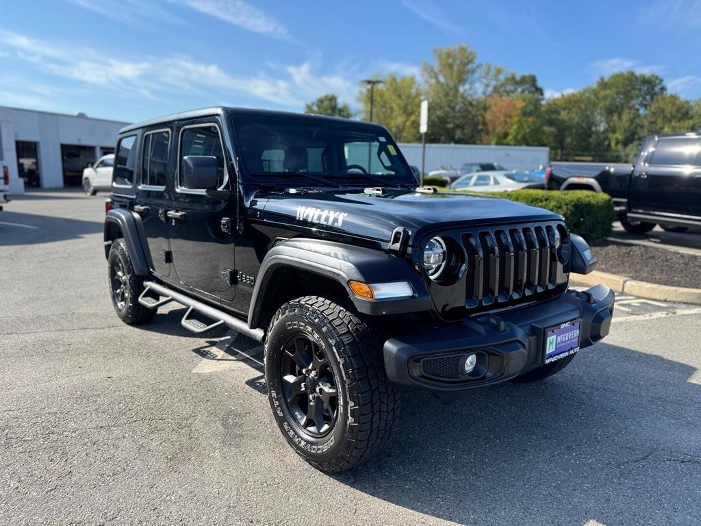 used 2022 Jeep Wrangler Unlimited car, priced at $33,795