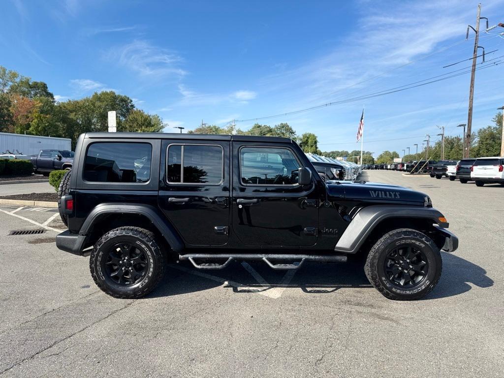 used 2022 Jeep Wrangler Unlimited car, priced at $33,795