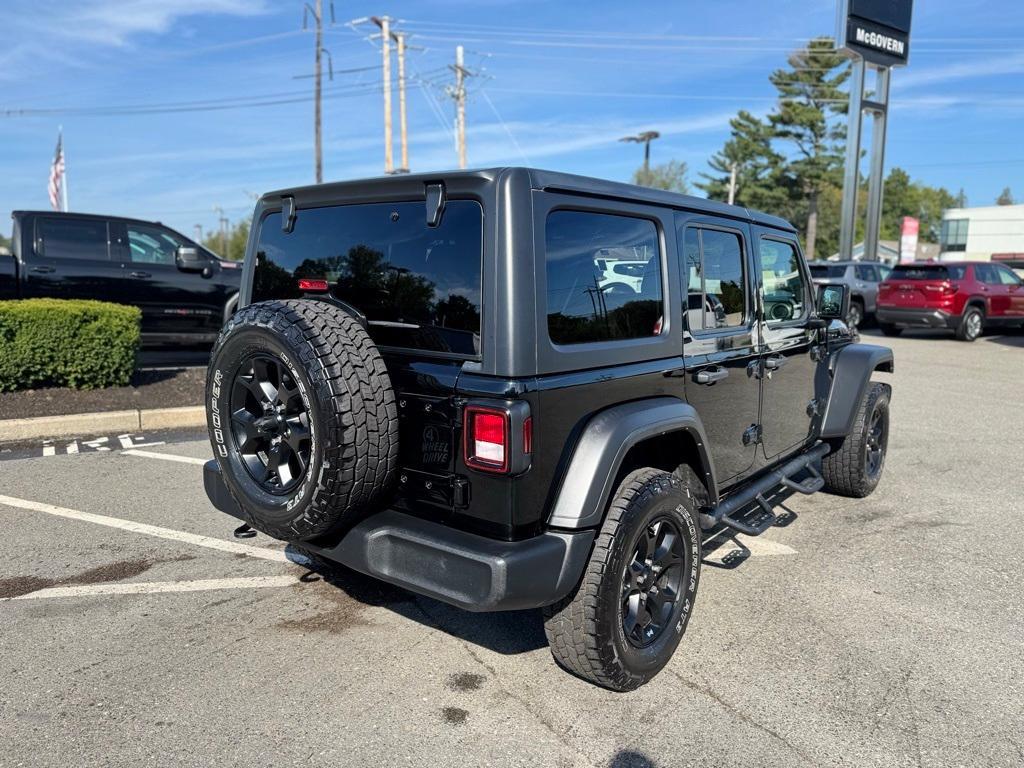 used 2022 Jeep Wrangler Unlimited car, priced at $33,795