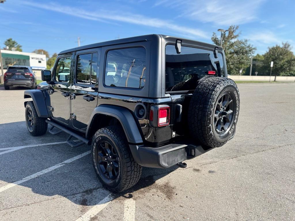 used 2022 Jeep Wrangler Unlimited car, priced at $33,795