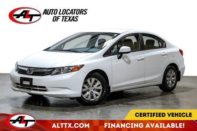 used 2012 Honda Civic car, priced at $10,883