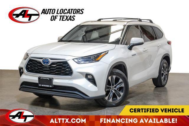 used 2021 Toyota Highlander Hybrid car, priced at $33,883