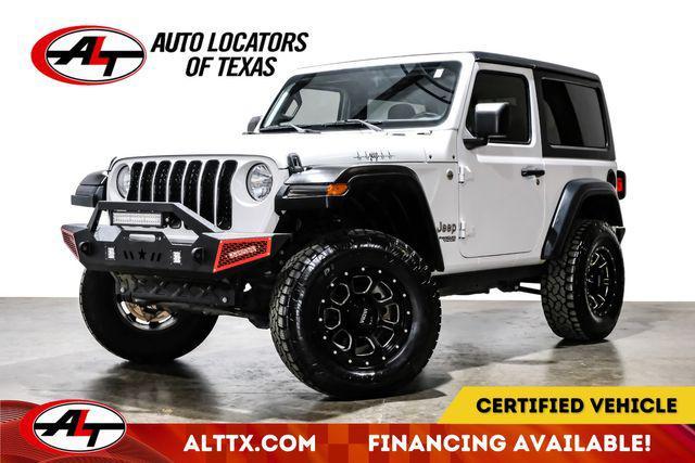 used 2018 Jeep Wrangler car, priced at $20,883