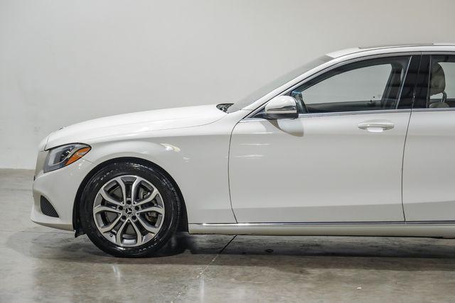 used 2018 Mercedes-Benz C-Class car, priced at $17,483