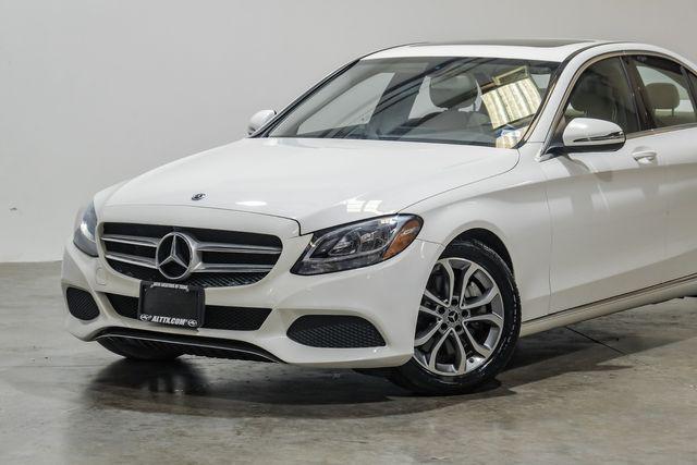 used 2018 Mercedes-Benz C-Class car, priced at $17,483