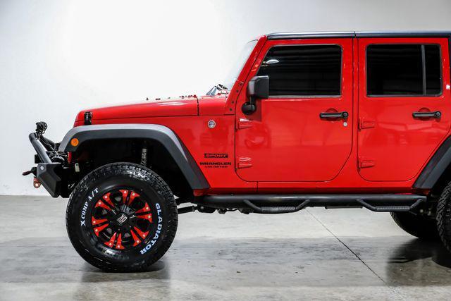 used 2016 Jeep Wrangler Unlimited car, priced at $17,883