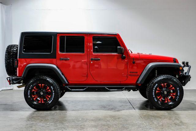 used 2016 Jeep Wrangler Unlimited car, priced at $17,883