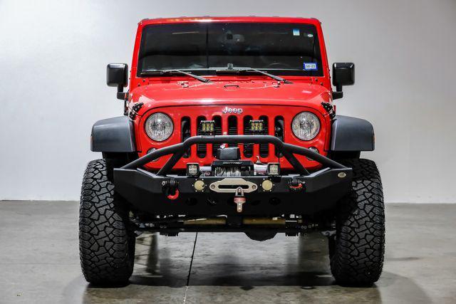 used 2016 Jeep Wrangler Unlimited car, priced at $17,883
