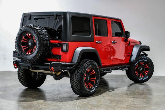 used 2016 Jeep Wrangler Unlimited car, priced at $17,883
