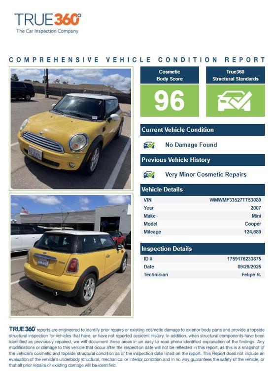 used 2007 MINI Cooper S car, priced at $5,999