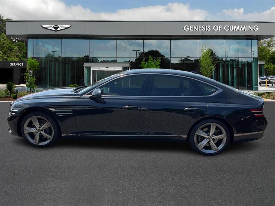 used 2024 Genesis G80 car, priced at $57,176