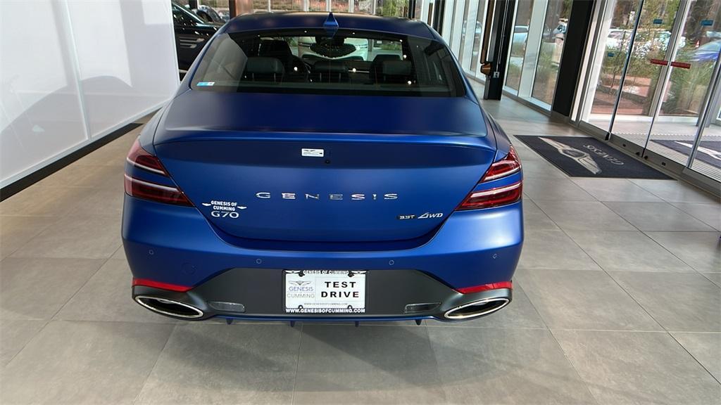 new 2025 Genesis G70 car, priced at $54,407