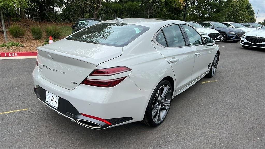 new 2025 Genesis G70 car, priced at $55,382