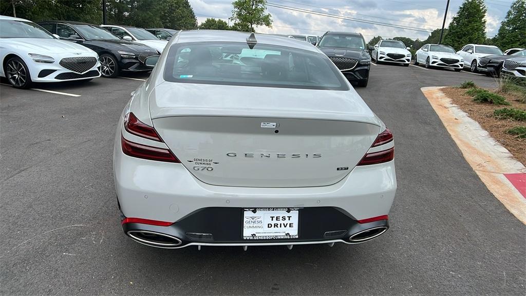 new 2025 Genesis G70 car, priced at $55,382