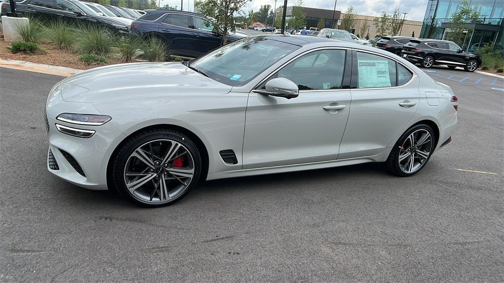 new 2025 Genesis G70 car, priced at $55,382