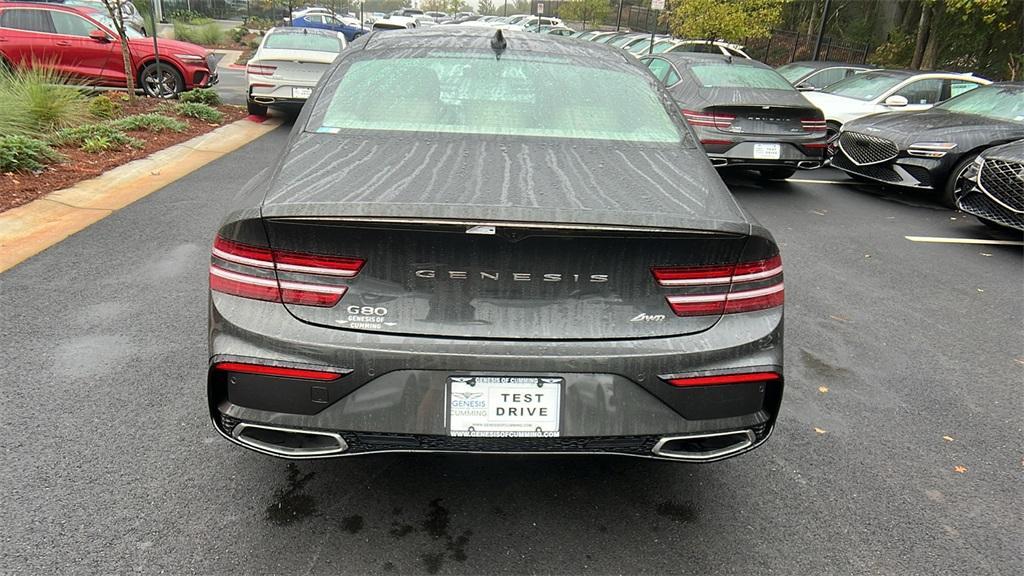 new 2025 Genesis G80 car, priced at $68,752