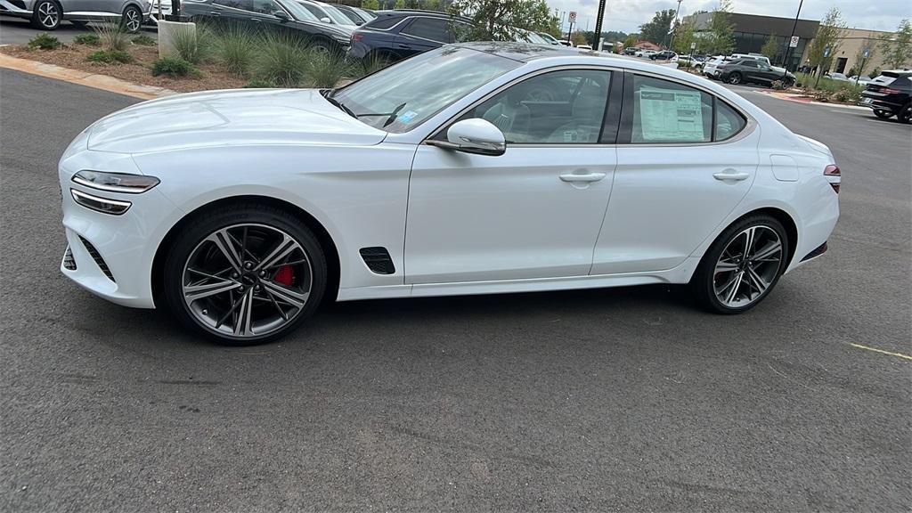 new 2025 Genesis G70 car, priced at $47,642