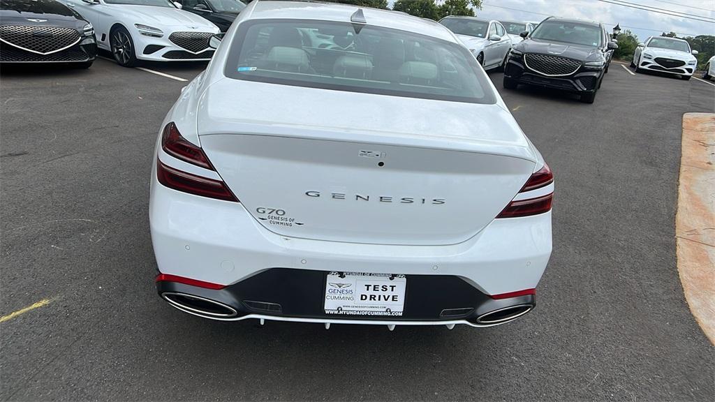 new 2025 Genesis G70 car, priced at $47,642