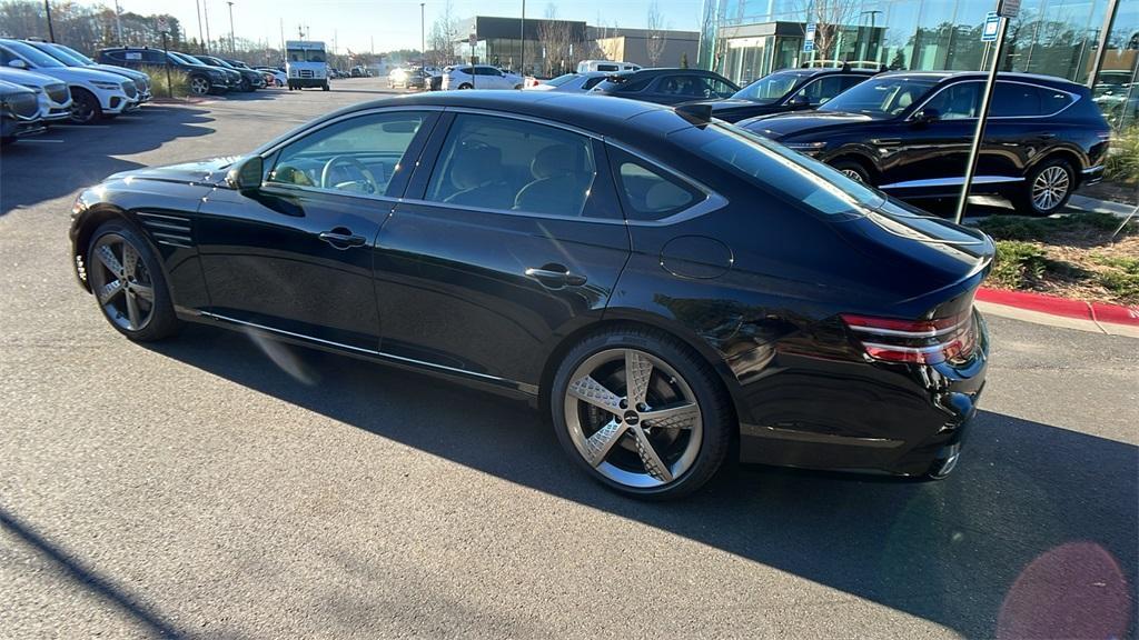 new 2025 Genesis G80 car, priced at $80,310