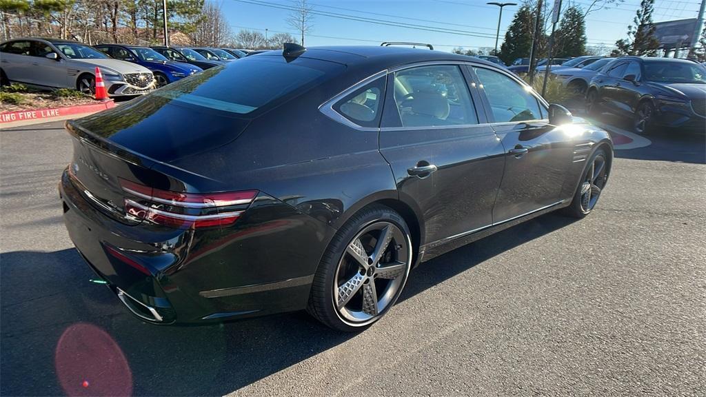 new 2025 Genesis G80 car, priced at $80,310