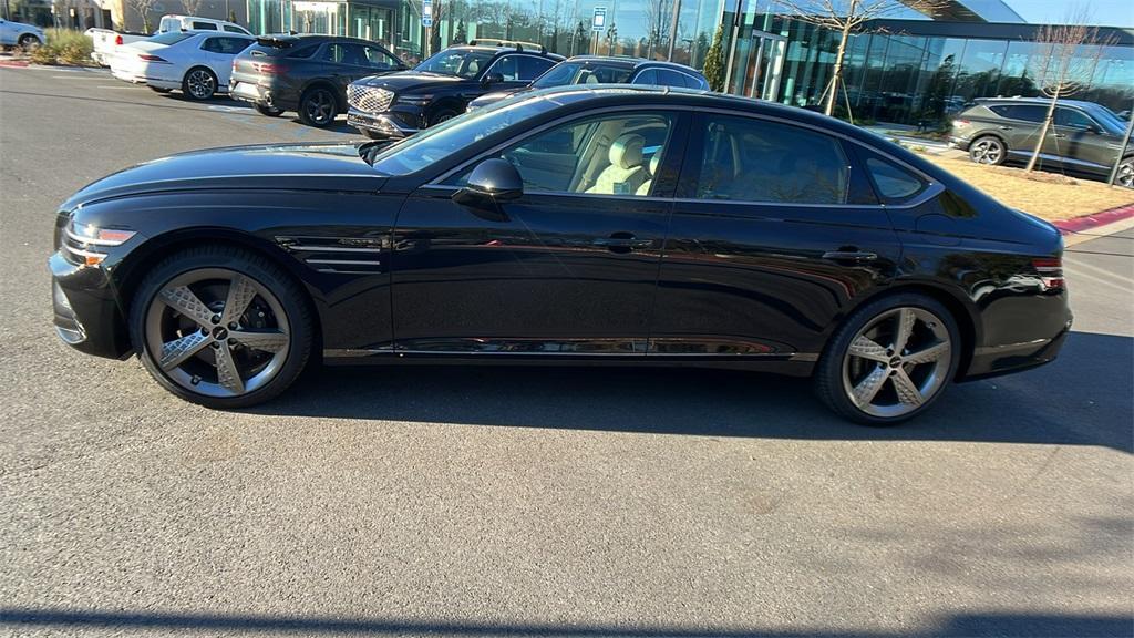 new 2025 Genesis G80 car, priced at $80,310