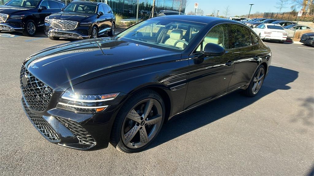 new 2025 Genesis G80 car, priced at $80,310