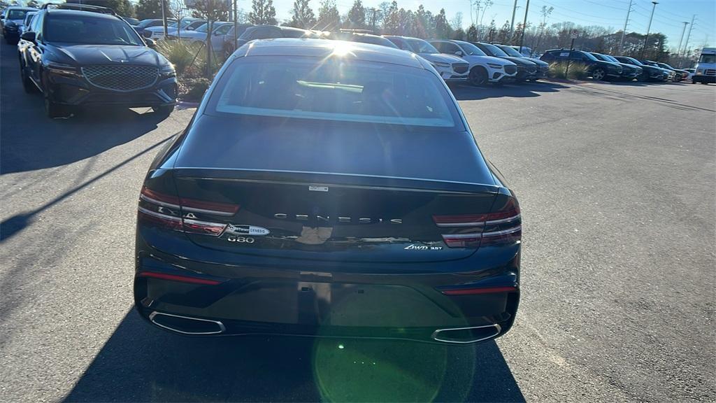 new 2025 Genesis G80 car, priced at $80,310