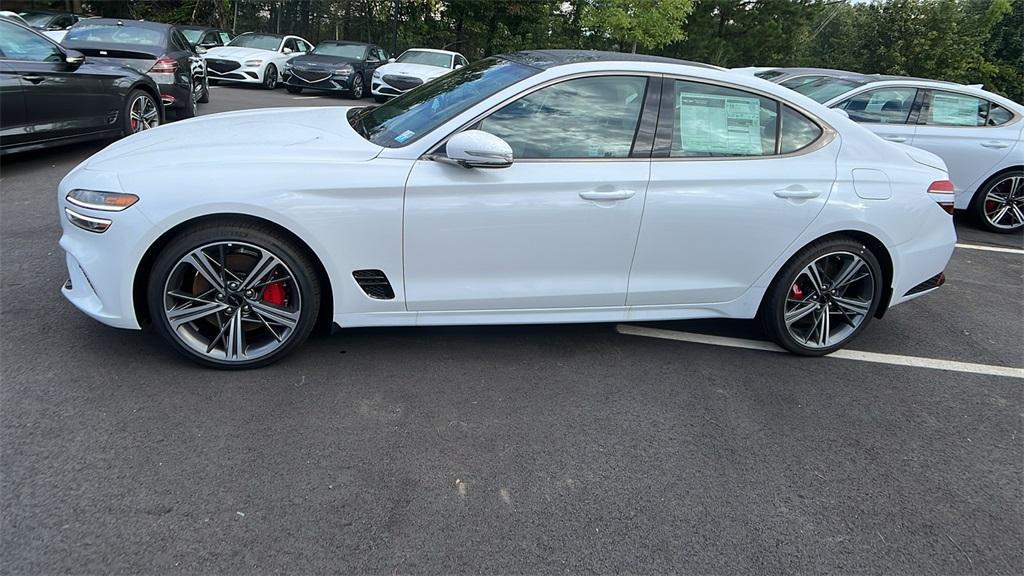 new 2025 Genesis G70 car, priced at $53,697