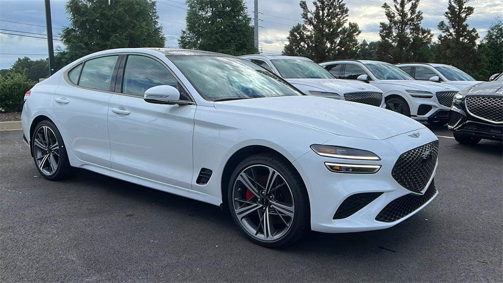 new 2025 Genesis G70 car, priced at $53,697