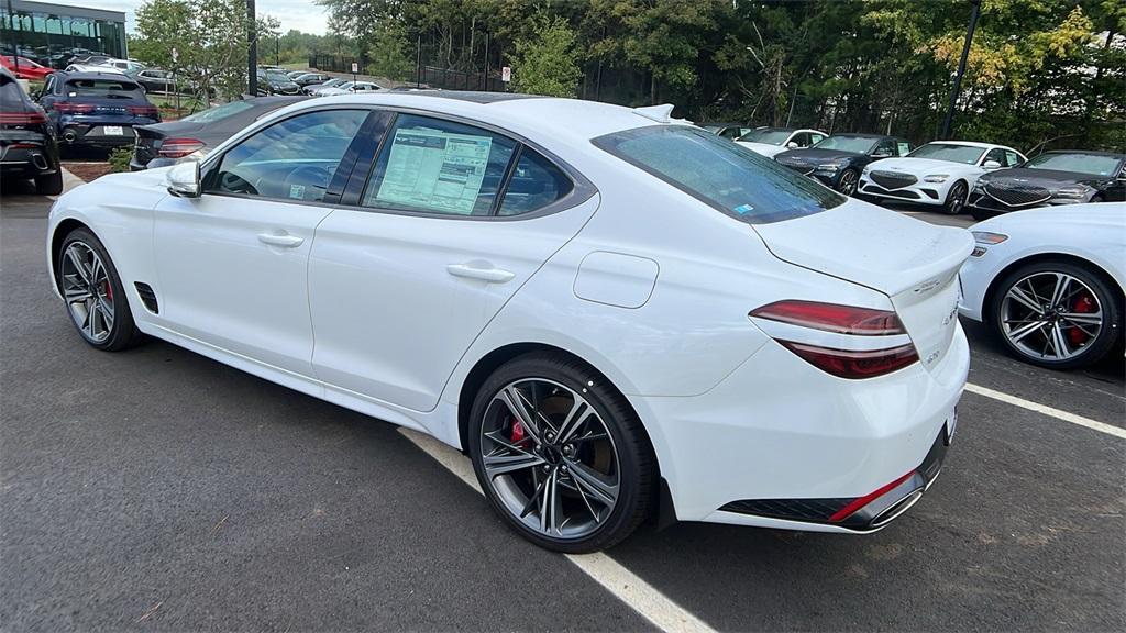 new 2025 Genesis G70 car, priced at $53,697