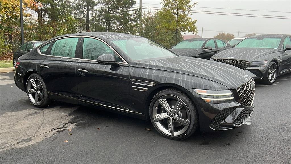 new 2025 Genesis G80 car, priced at $77,417