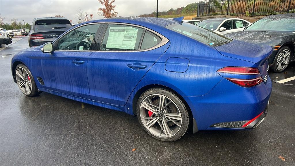 new 2025 Genesis G70 car, priced at $58,290