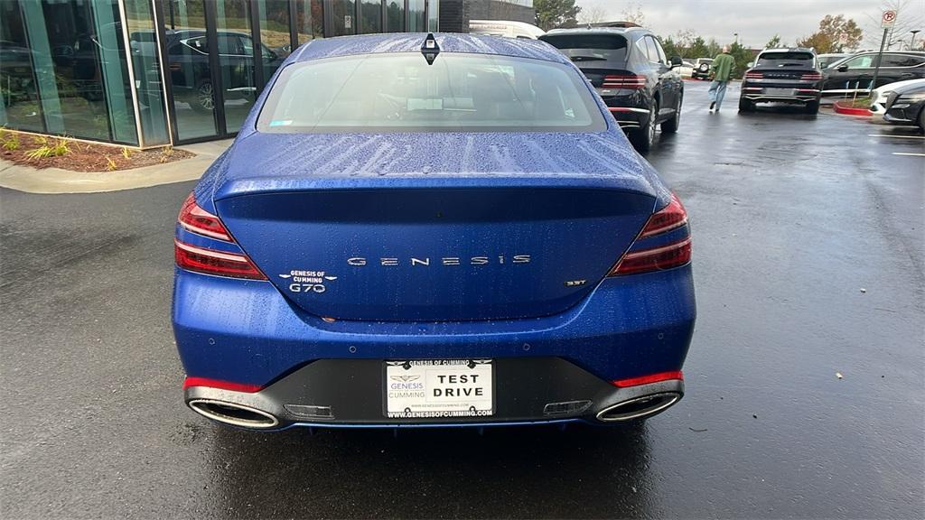 new 2025 Genesis G70 car, priced at $58,290