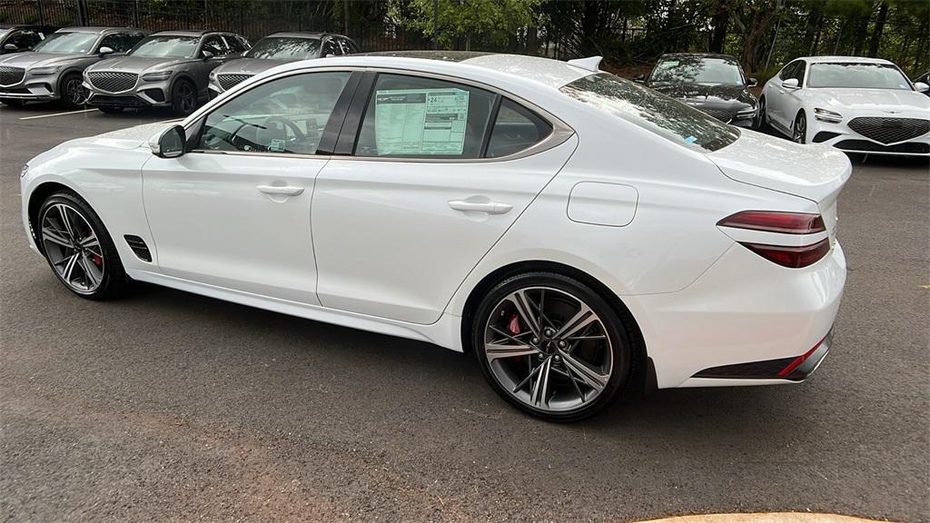 new 2025 Genesis G70 car, priced at $47,347