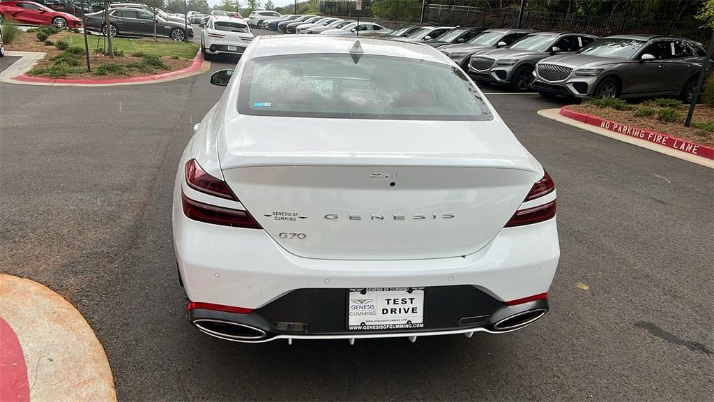 new 2025 Genesis G70 car, priced at $47,347