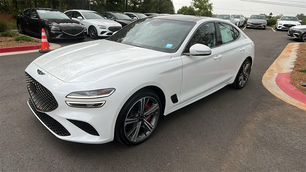 new 2025 Genesis G70 car, priced at $47,347