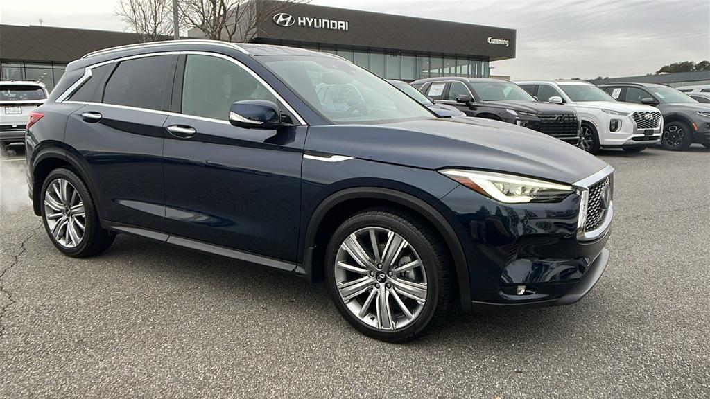 used 2021 INFINITI QX50 car, priced at $27,587