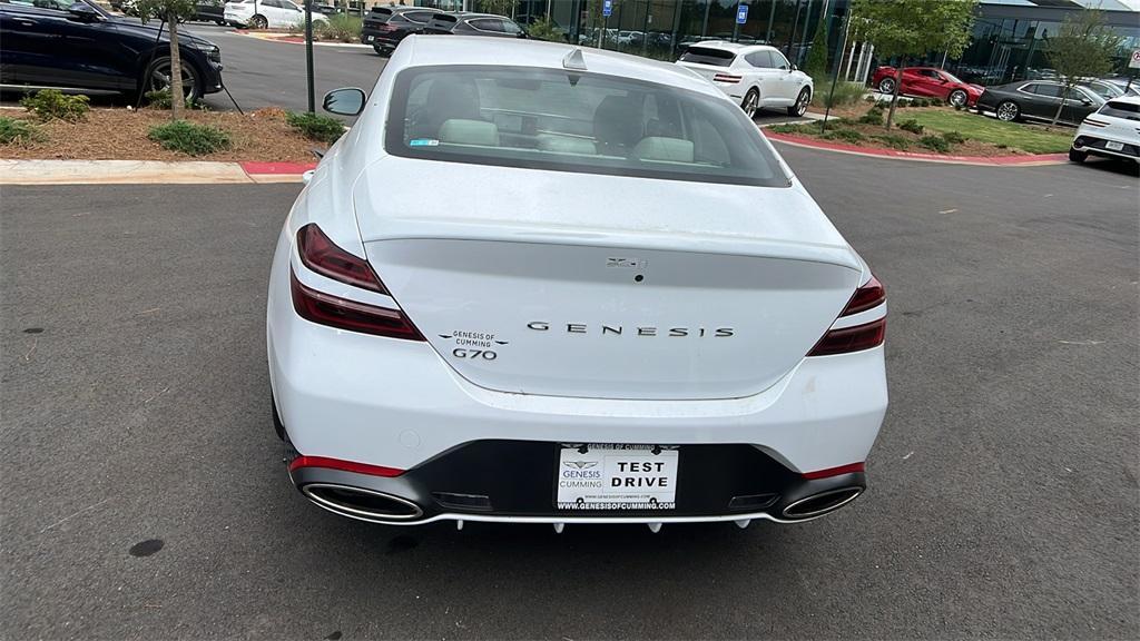 new 2025 Genesis G70 car, priced at $42,577