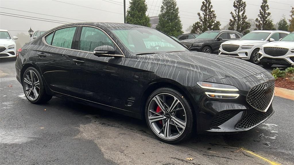 new 2025 Genesis G70 car, priced at $56,957