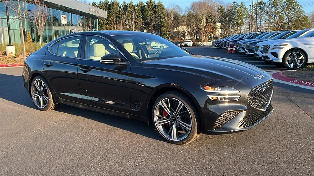 new 2025 Genesis G70 car, priced at $48,445