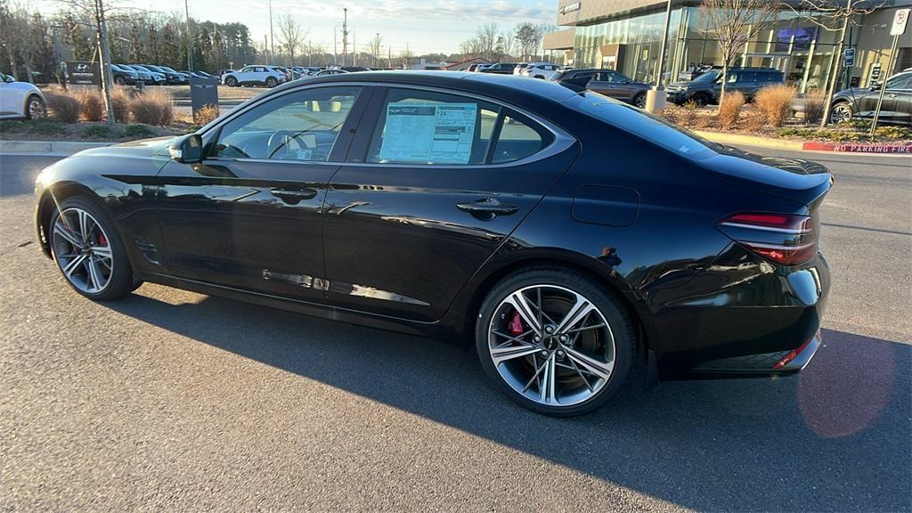 new 2025 Genesis G70 car, priced at $48,445