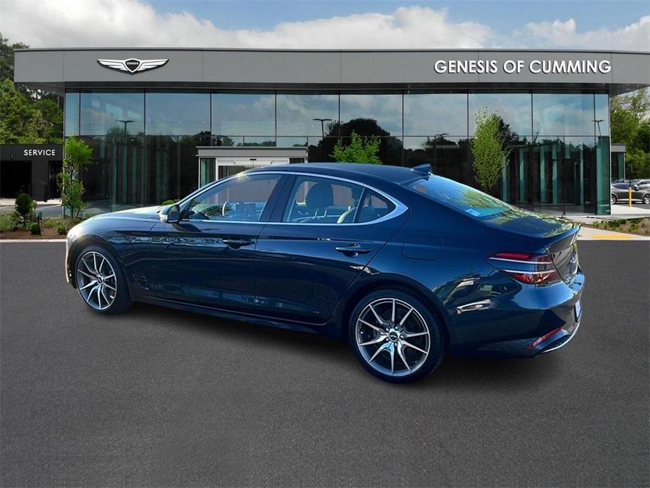 used 2023 Genesis G70 car, priced at $30,887