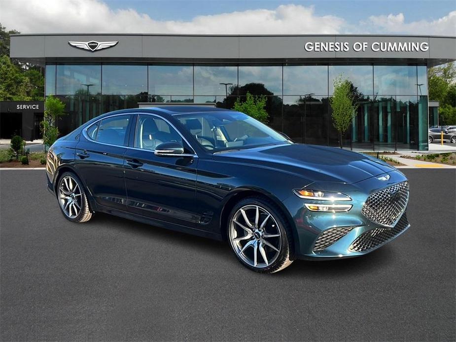 used 2023 Genesis G70 car, priced at $30,887