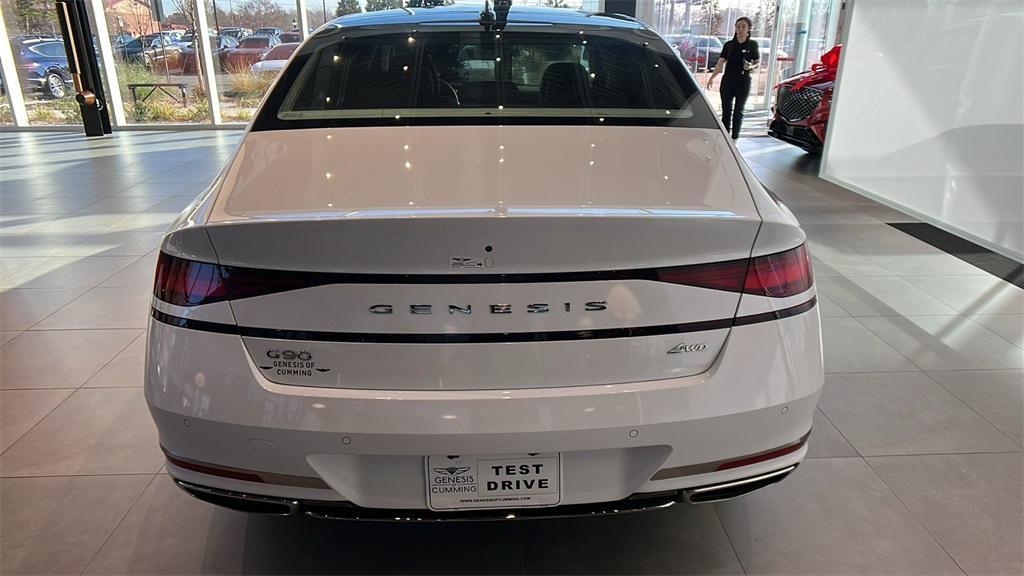 new 2025 Genesis G90 car, priced at $102,578