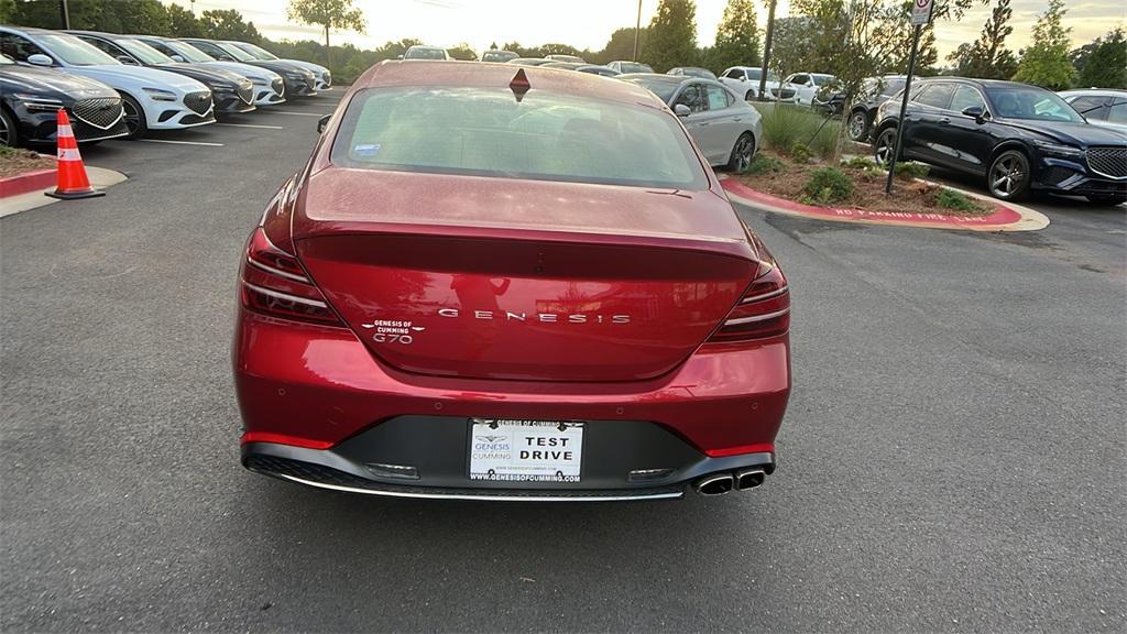 used 2023 Genesis G70 car, priced at $33,618