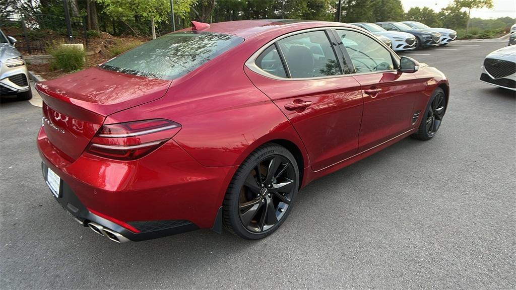 used 2023 Genesis G70 car, priced at $33,618